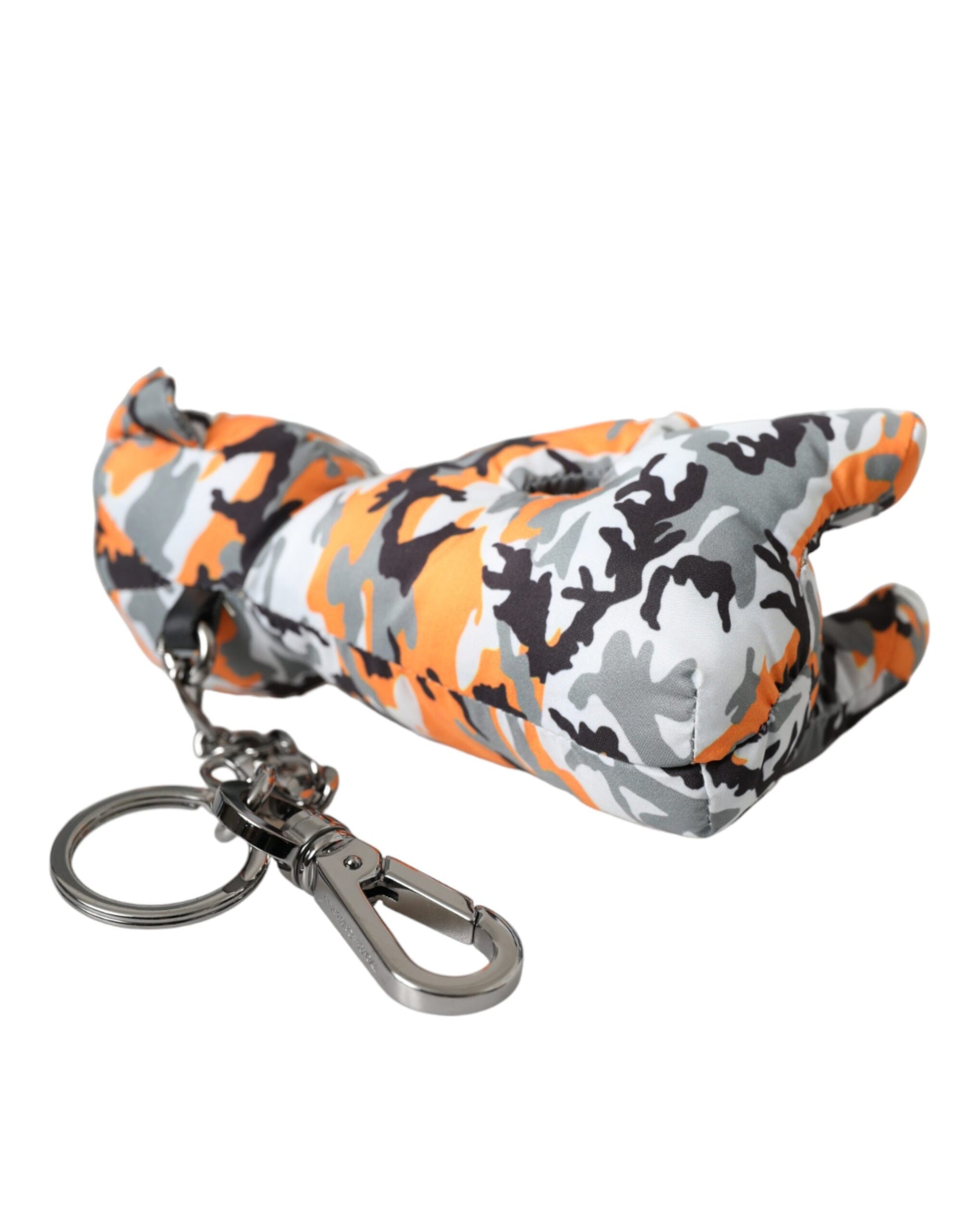 Multicolor Camouflage Animal Silhouette Keychain Keyring