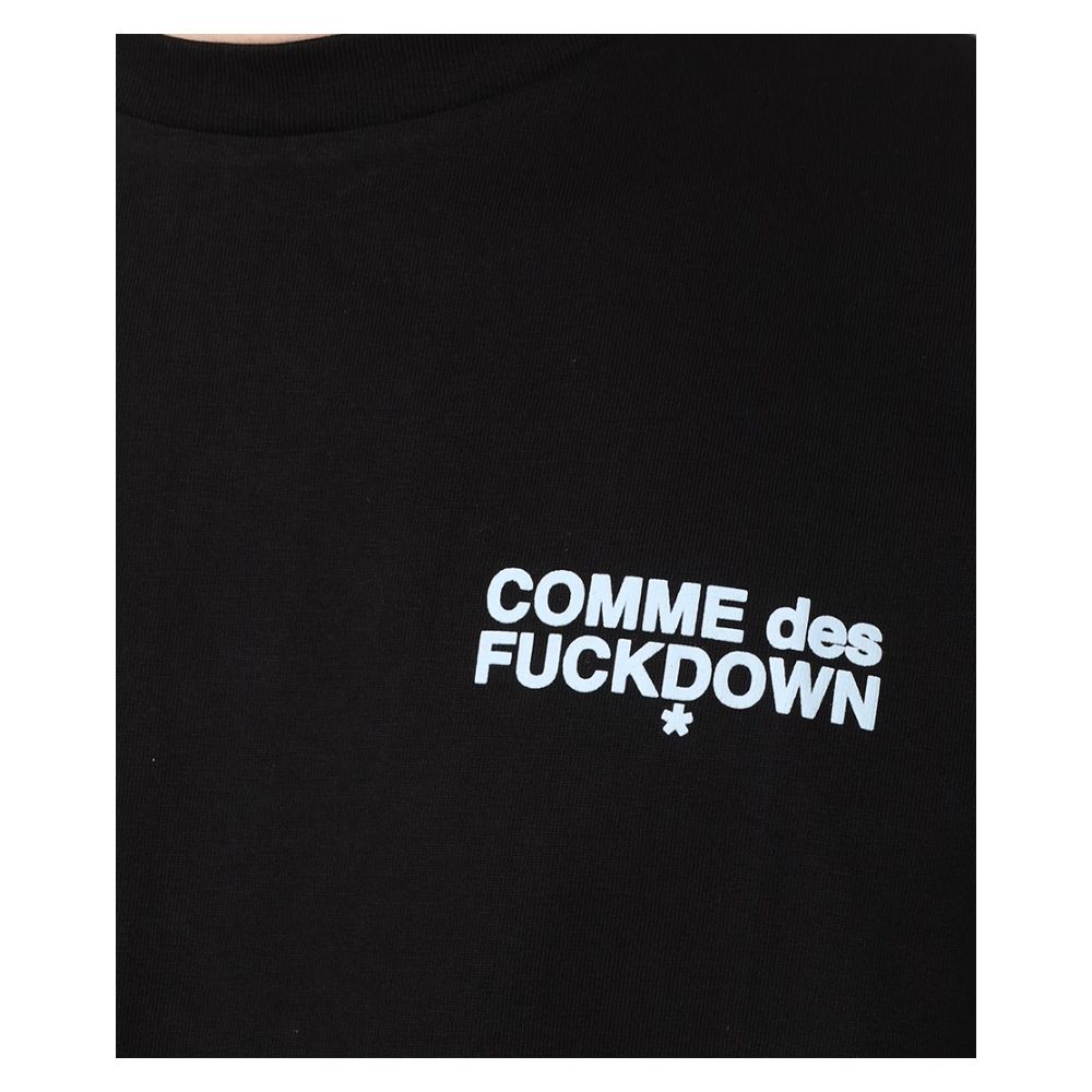 Black Cotton T-Shirt