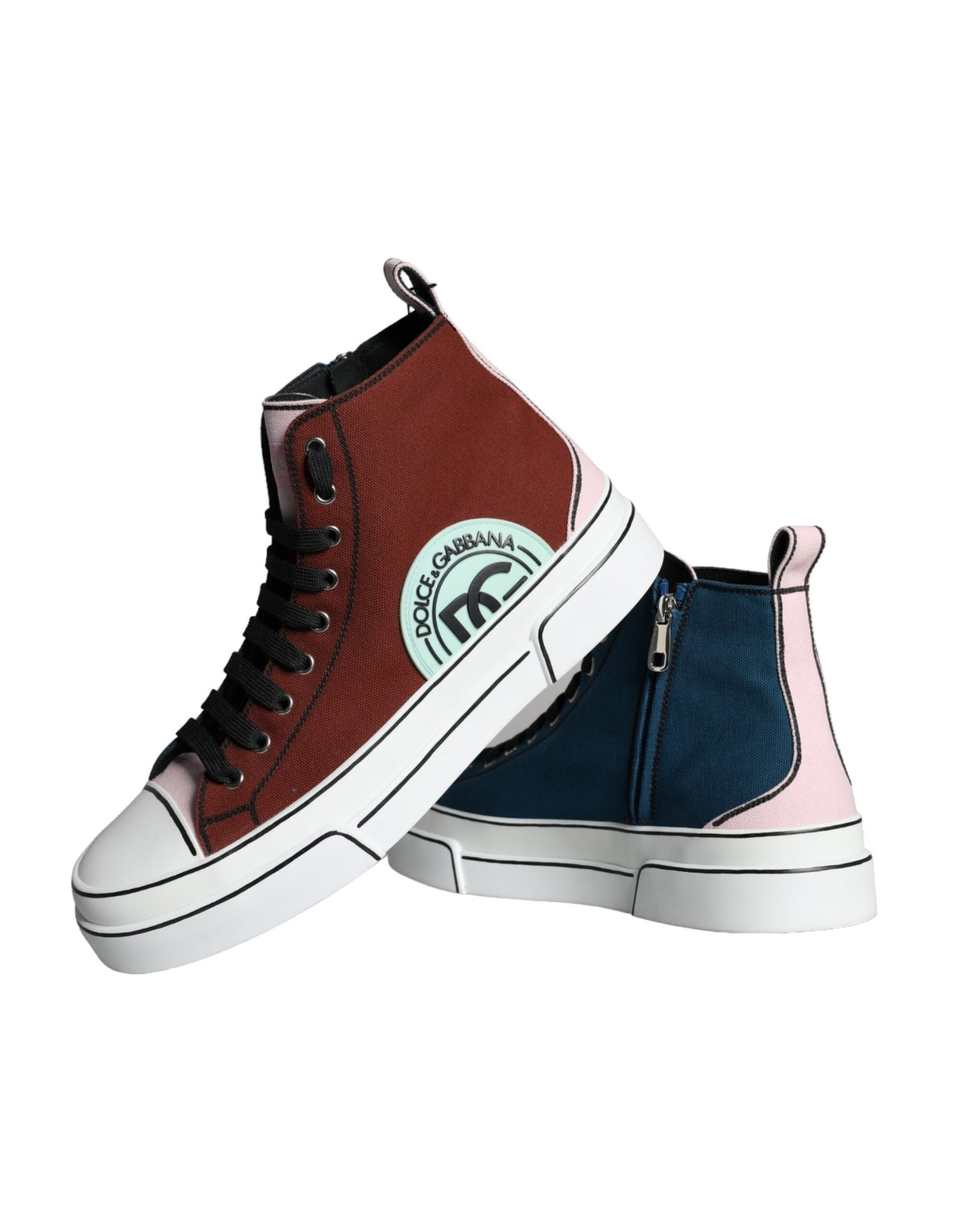 Multicolor Patchwork High Top Sneaker Shoes