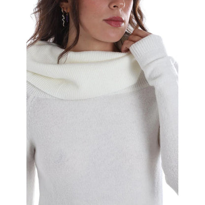 White Viscose Sweater