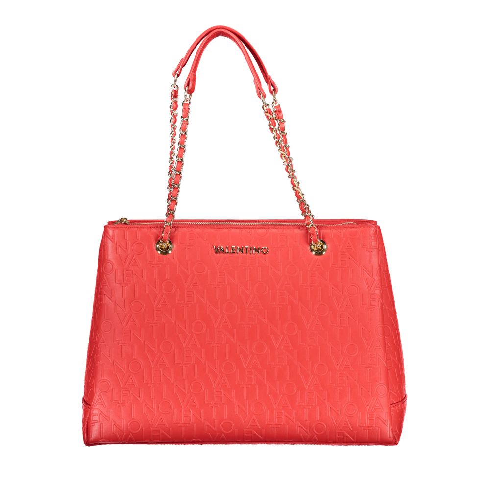 Red Polyethylene Handbag