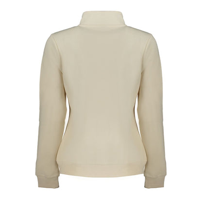 Beige Cotton Women Sweater