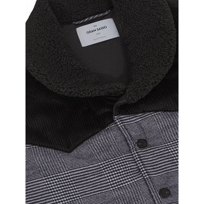 Gray Cotton Sleveless Jacket