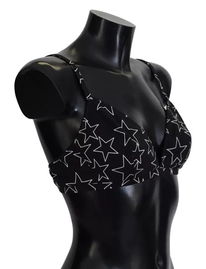 Black Millennials Star Non Wire Cotton Bra Underwear