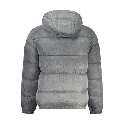 Gray Polyamide Jacket