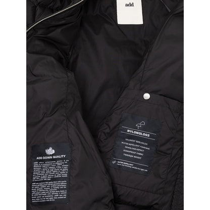 Black Polyamide Jackets & Coat