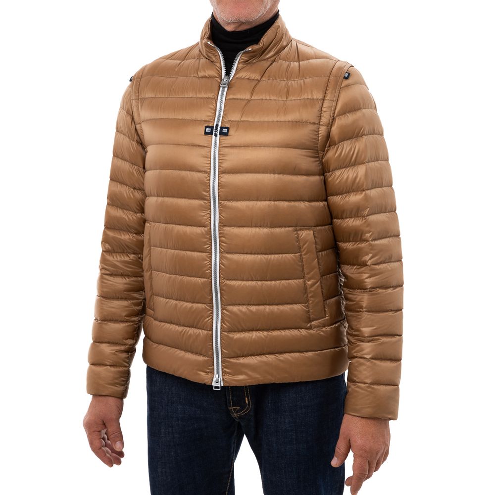 Brown Polyamide Jacket