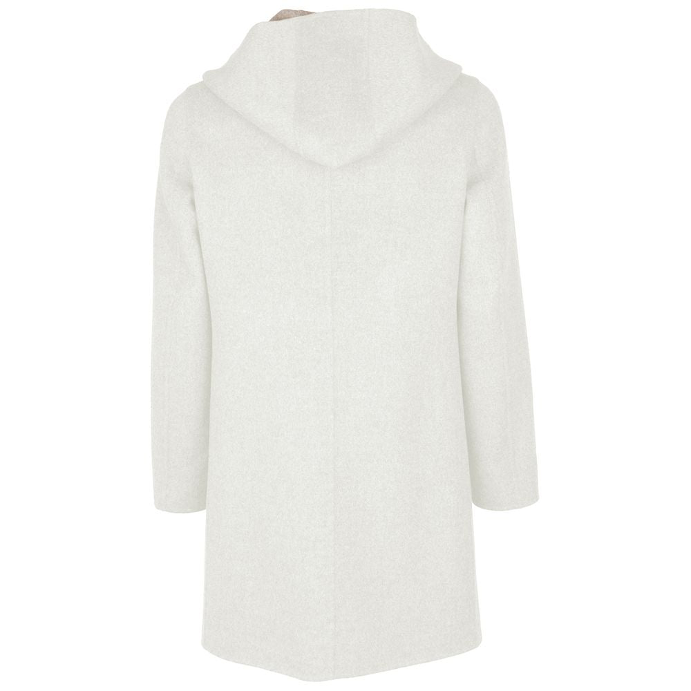 White Wool Vergine Jacket