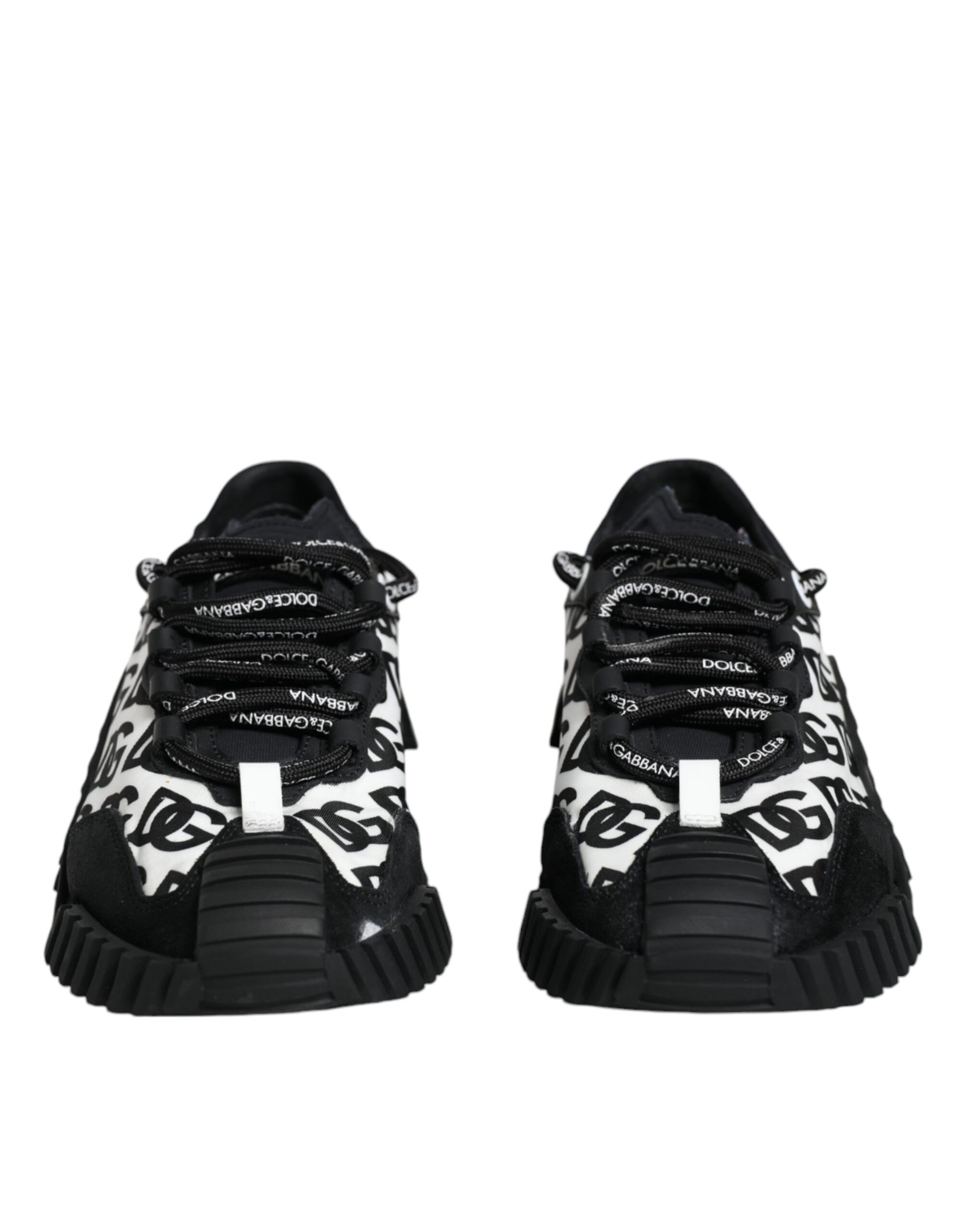 Black Logo Lace Up Low Top NS1 Sneakers Shoes