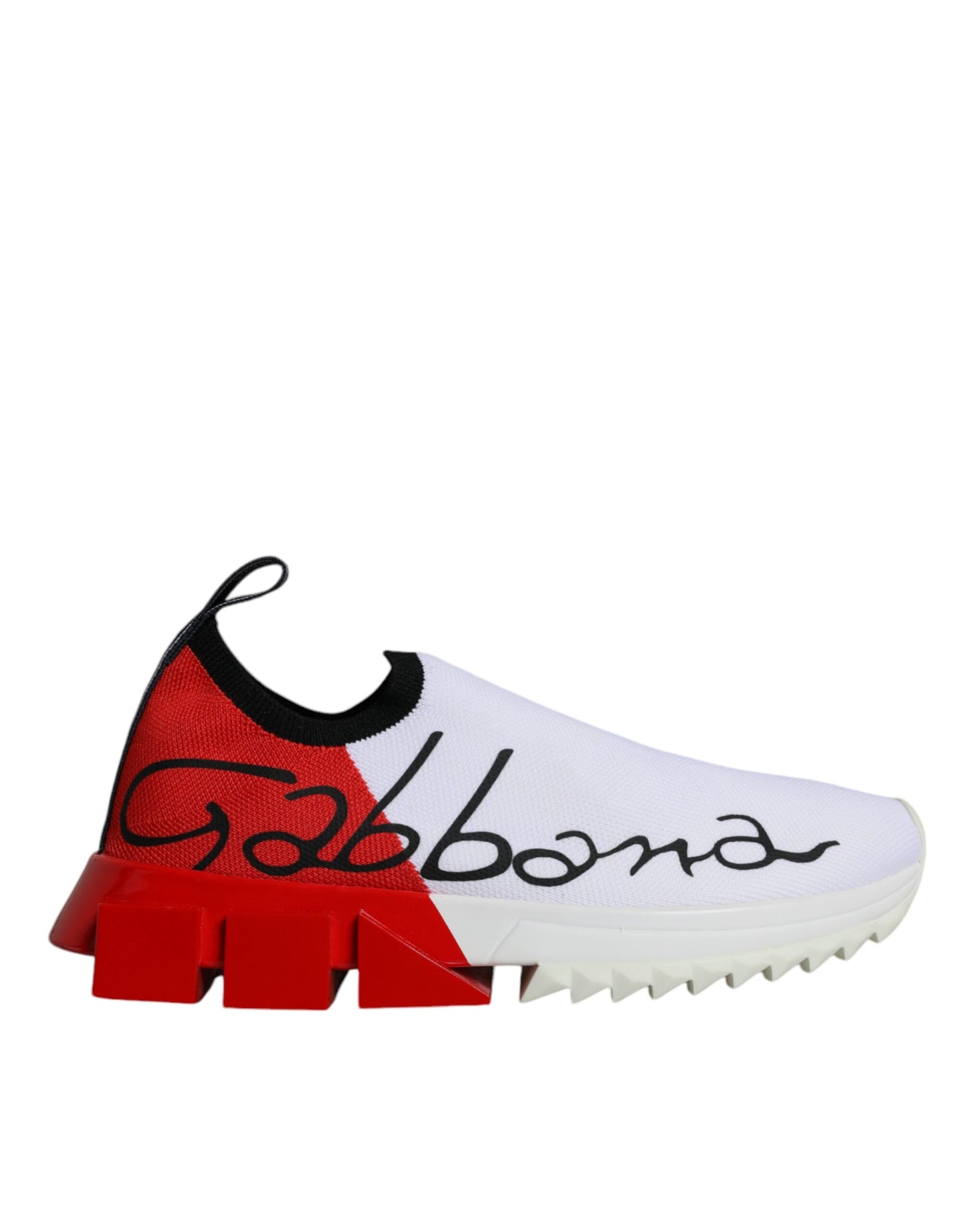 White Red Low Top Sorrento Men Sneakers Shoes