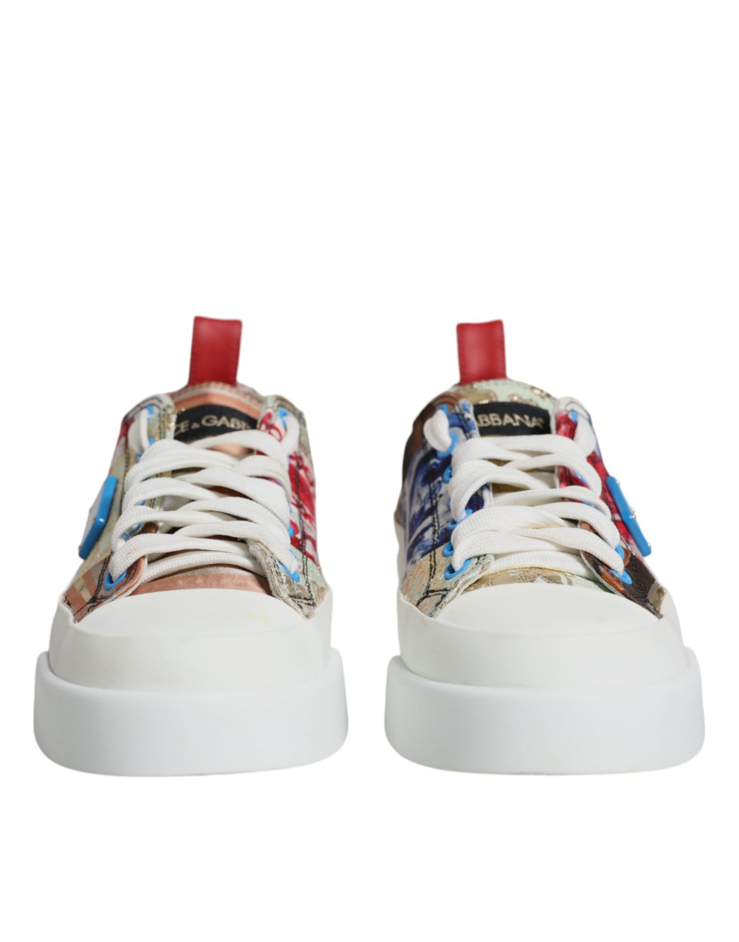 Multicolor Patchwork Low Top Sneakers Shoes