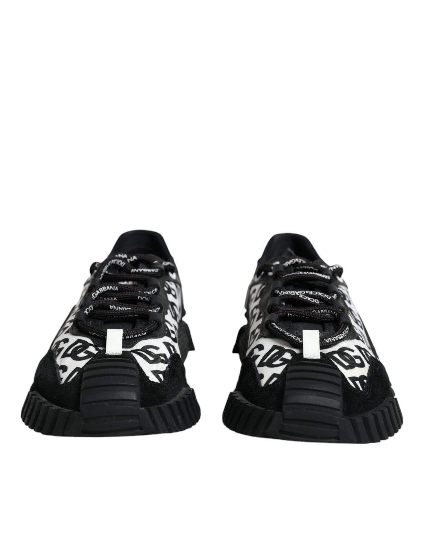 Black Logo Lace Up Low Top NS1 Sneakers Shoes