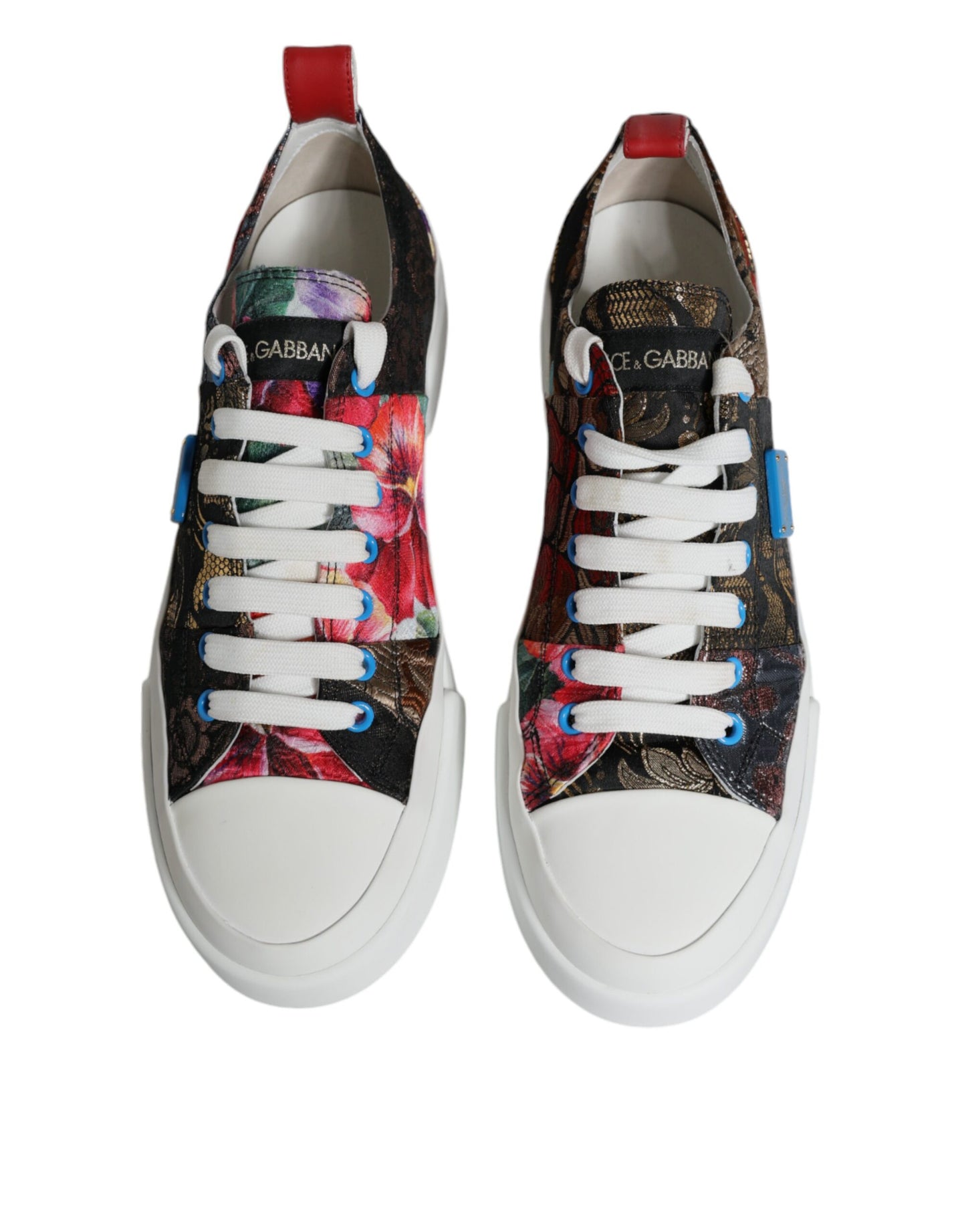 Multicolor Patchwork Low Top Sneakers Shoes