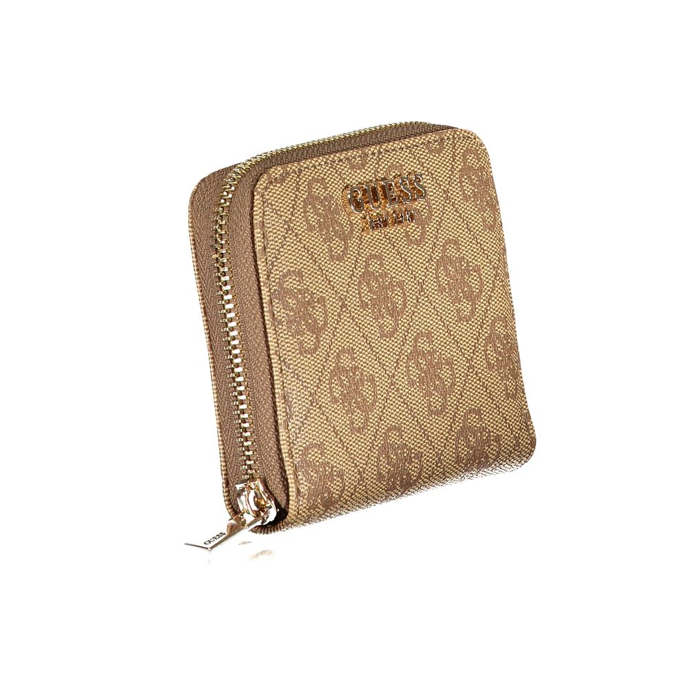 Beige Polyethylene Wallet