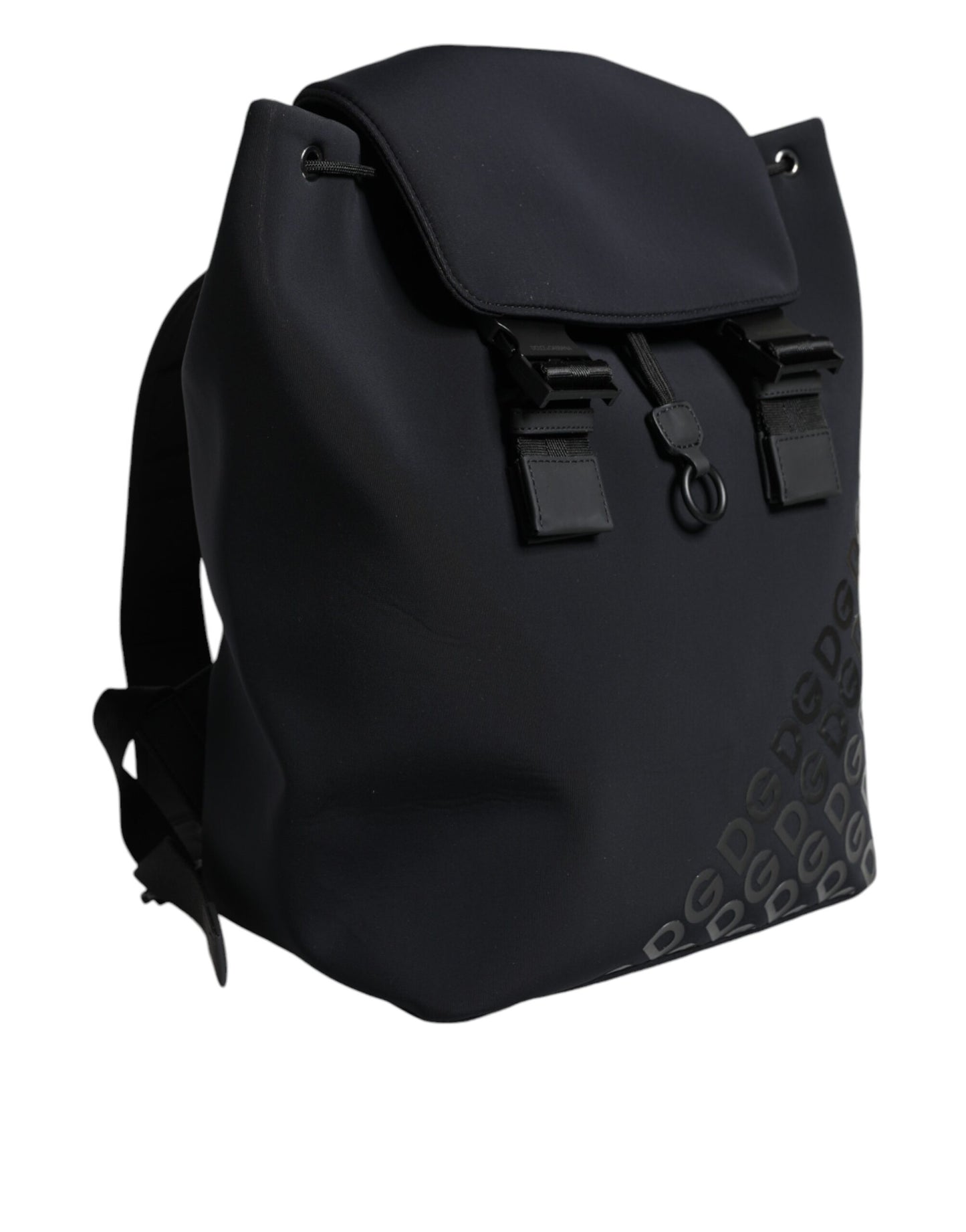 Black DG Mania Neoprene Travel Back Pack Bag