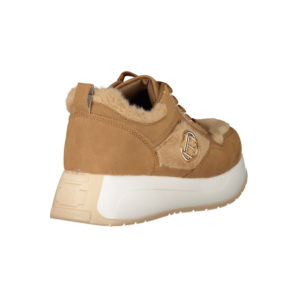 Brown Polyethylene Sneaker