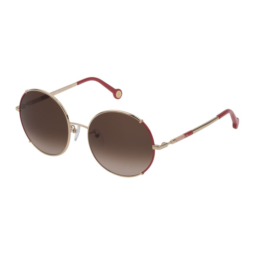 Rose Gold Metal Sunglasses