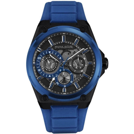 Blue Silicone Watch