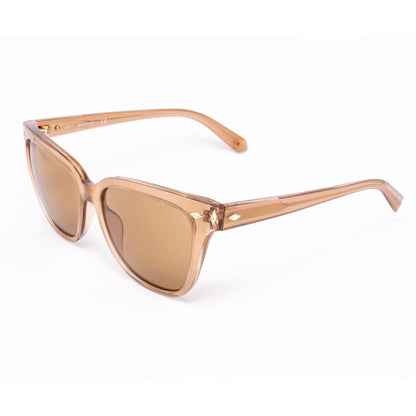 Gold Plastic Sunglasses