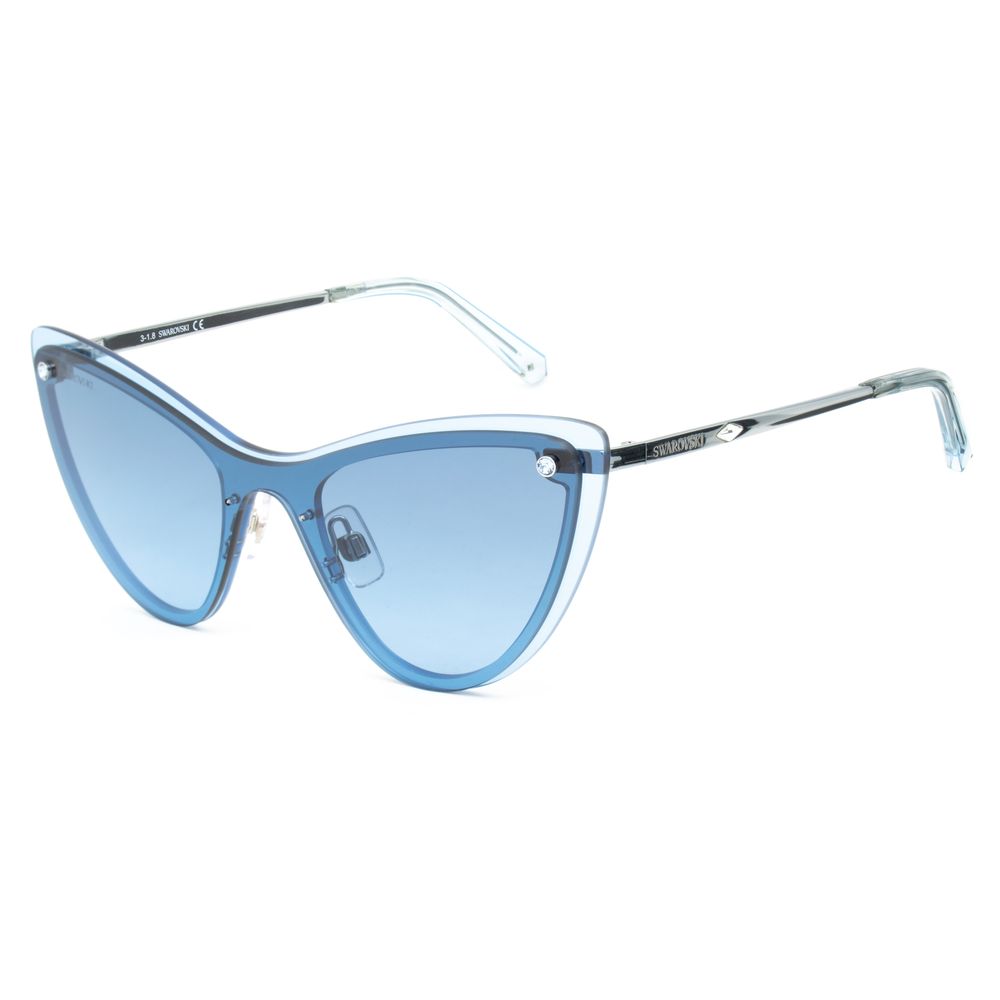 Blue Metal Sunglasses