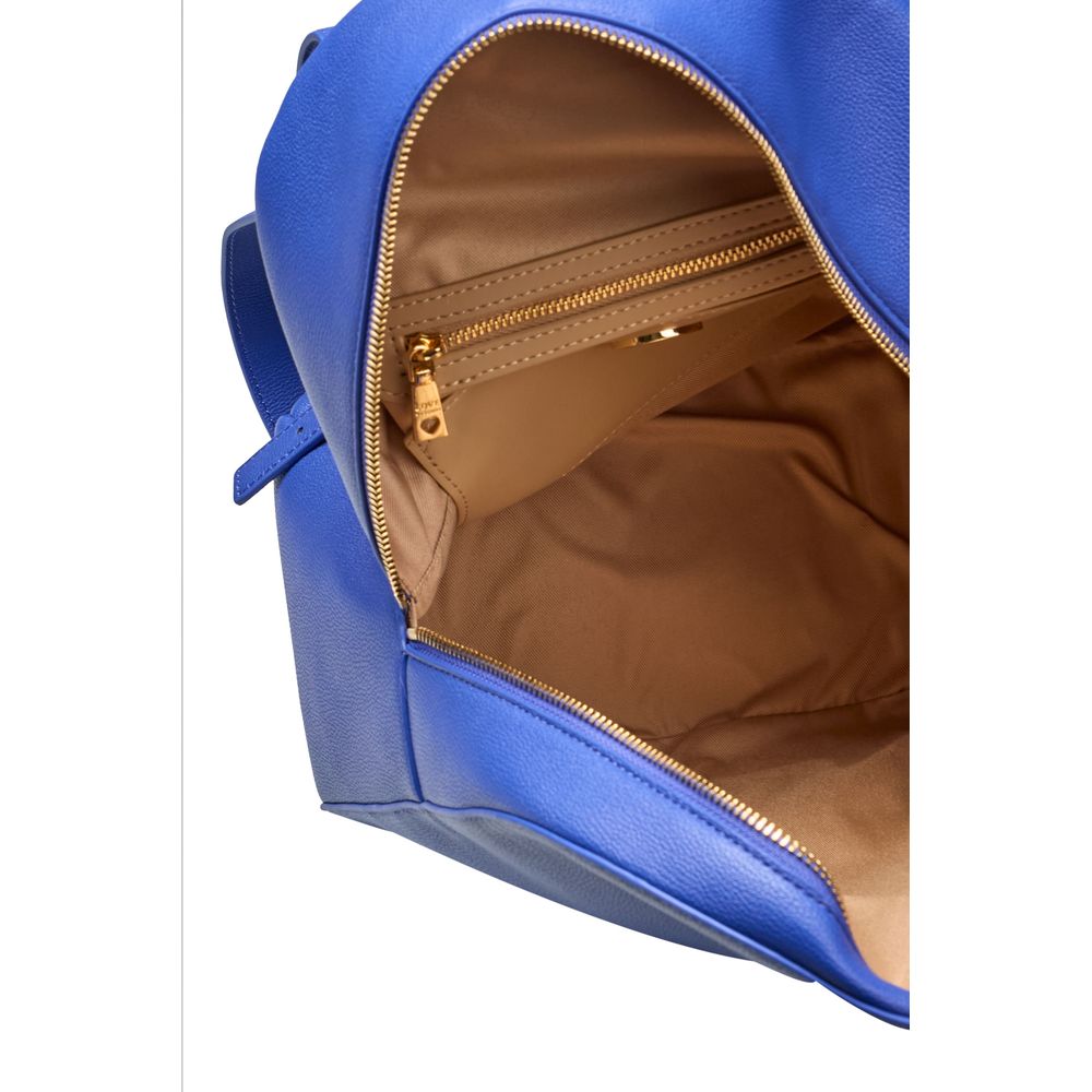 Blue Polyethylene Women Backpack