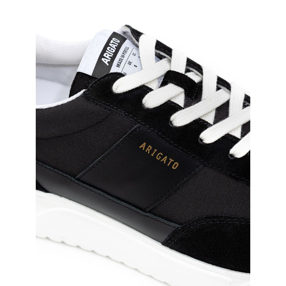 Black And White Leather Sneaker