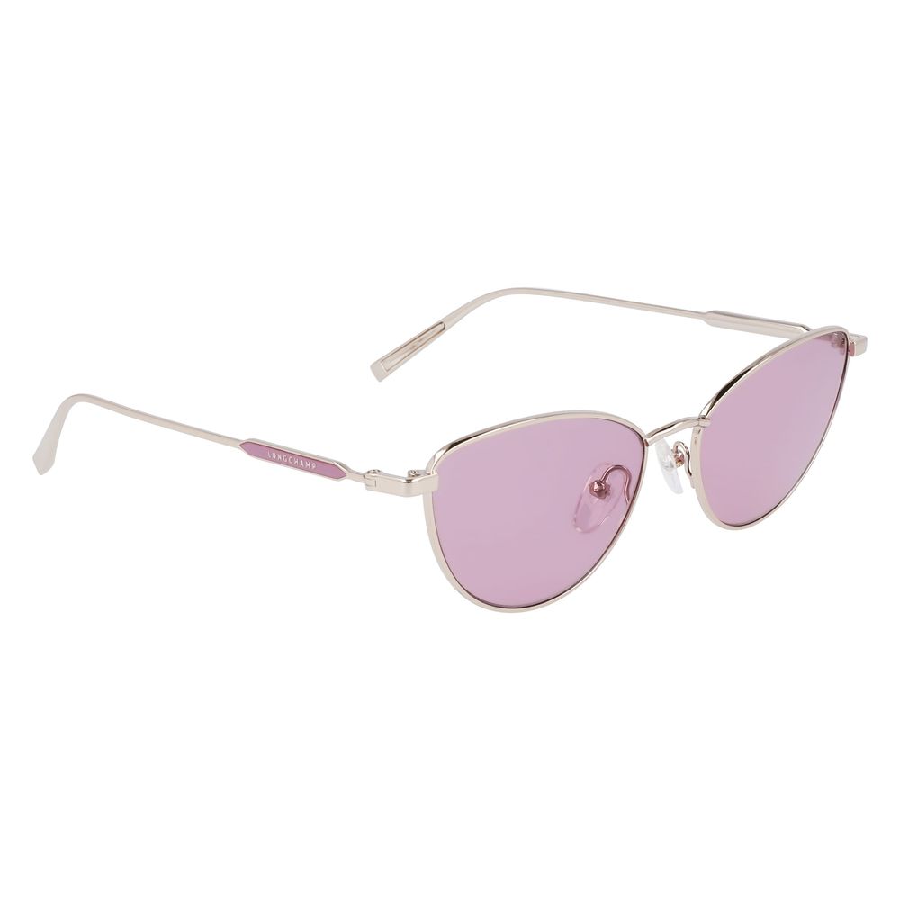 Rose Gold Metal Sunglasses