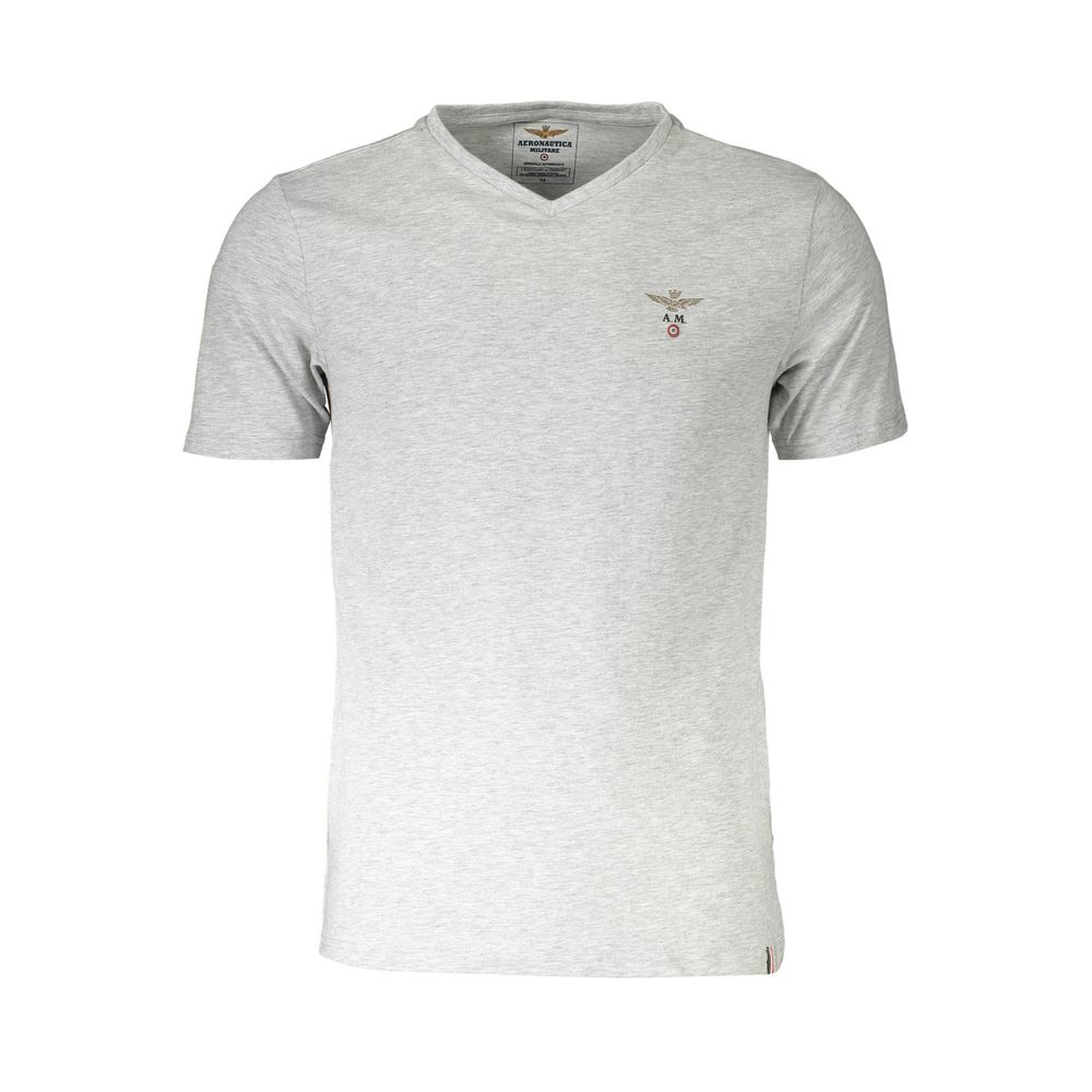 Gray Cotton T-Shirt