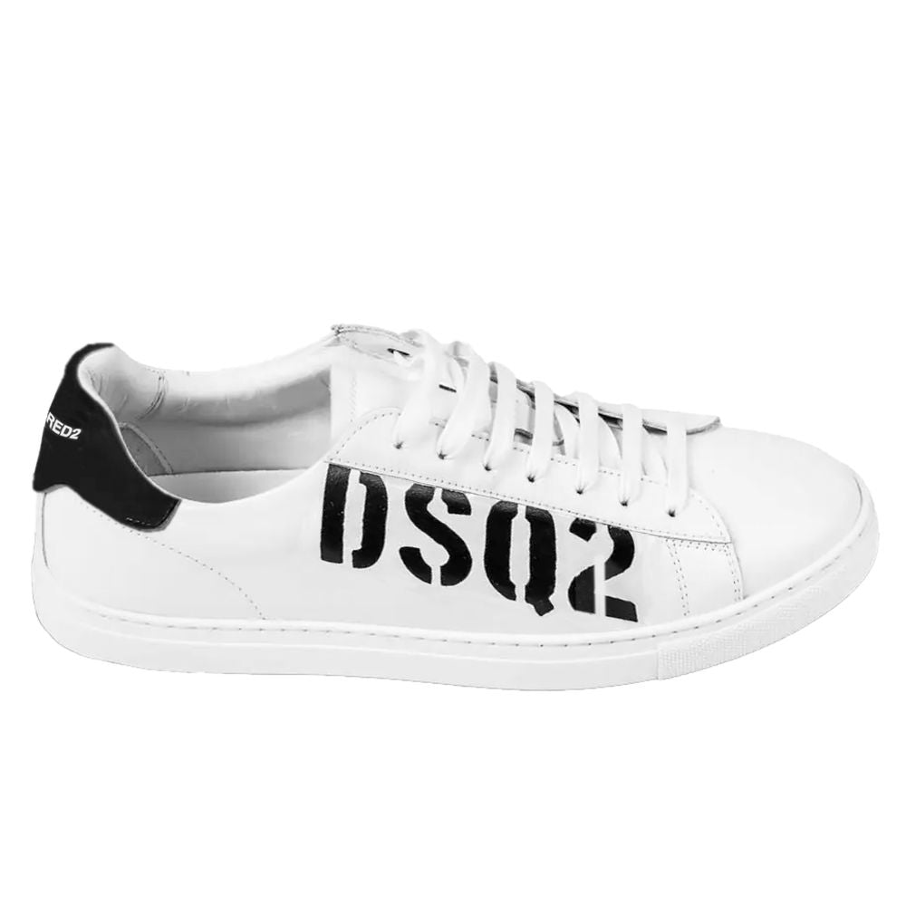 White Leather Di Calfskin Sneaker