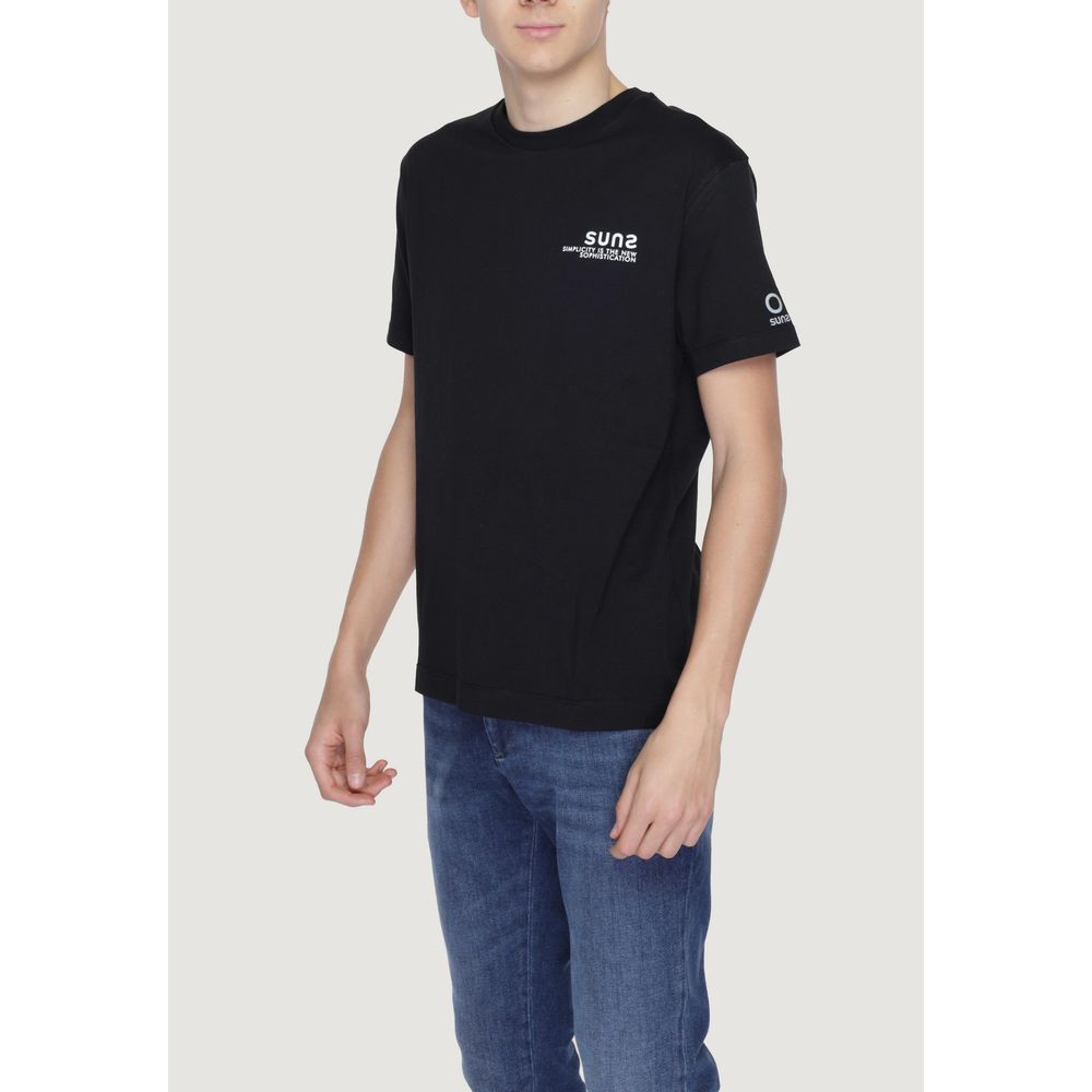 Black Cotton T-Shirt