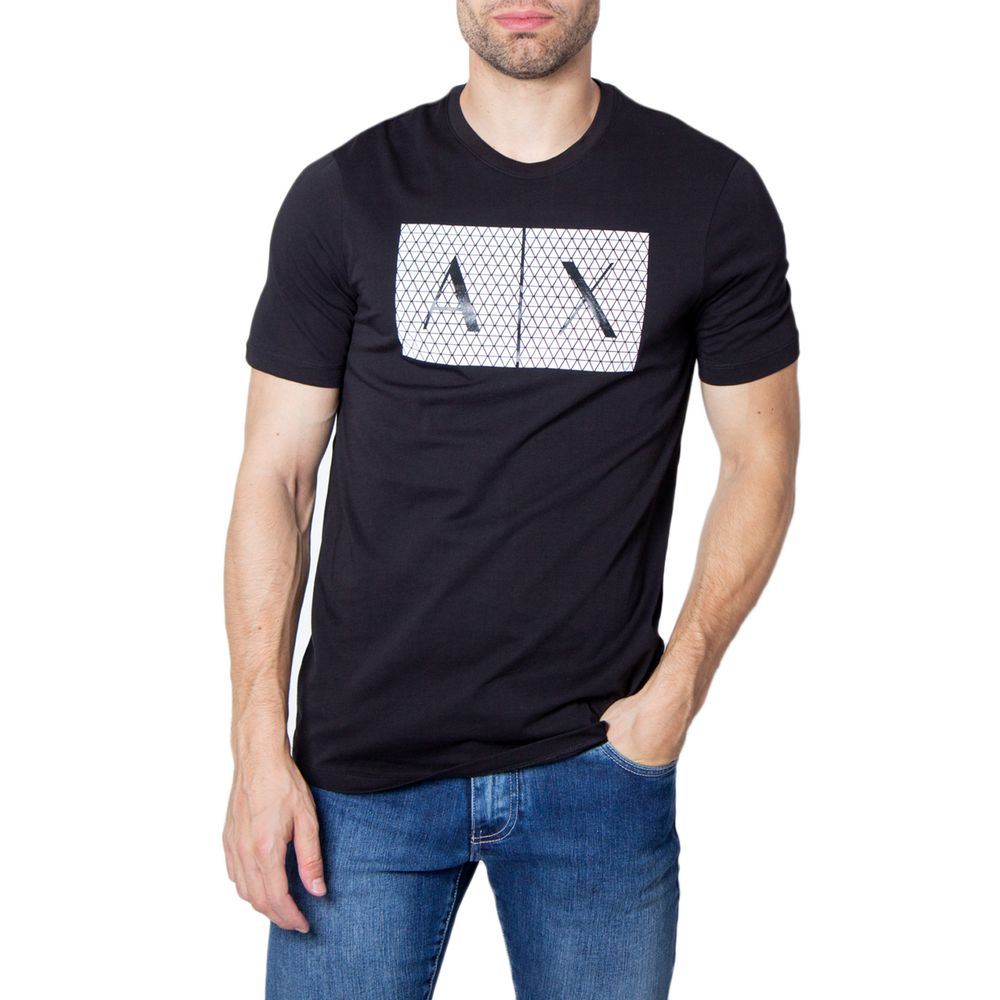 Black Cotton T-Shirt