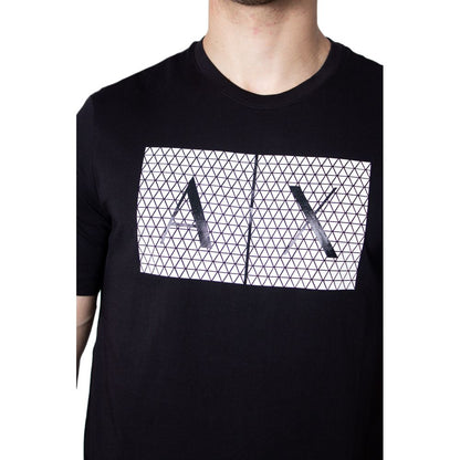 Black Cotton T-Shirt