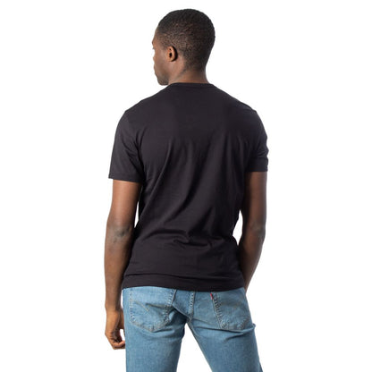 Black Cotton T-Shirt