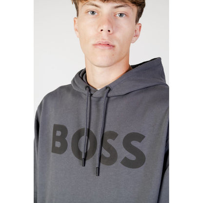 Gray Cotton Hoody