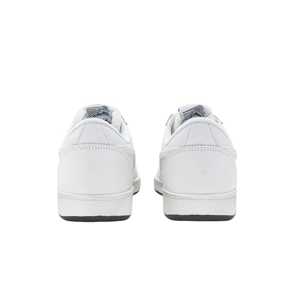 White Leather Sneaker