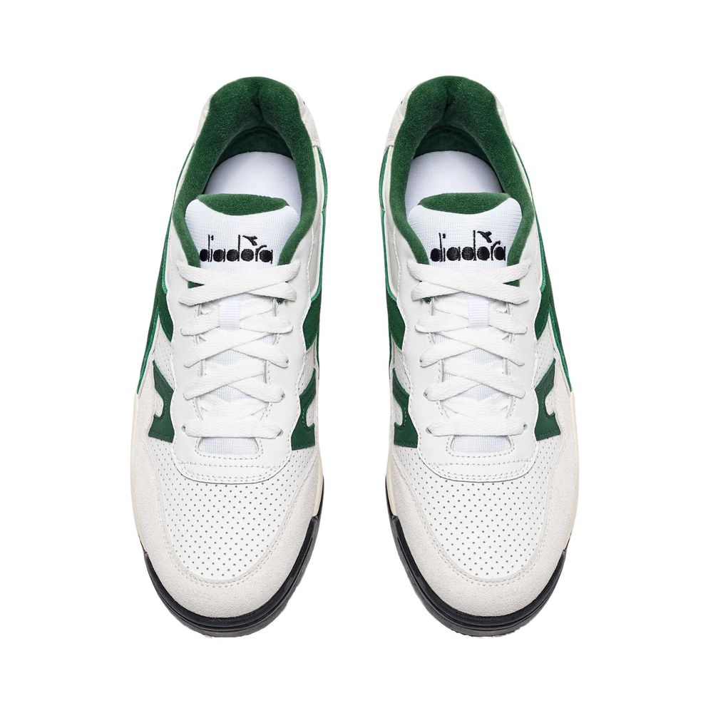 Green Synthetic Leather Sneaker