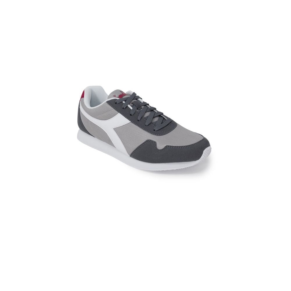 Gray Polyester Sneaker