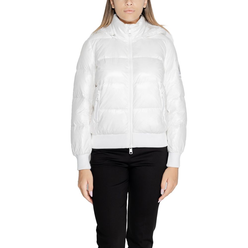 White Polyamide Jackets & Coat