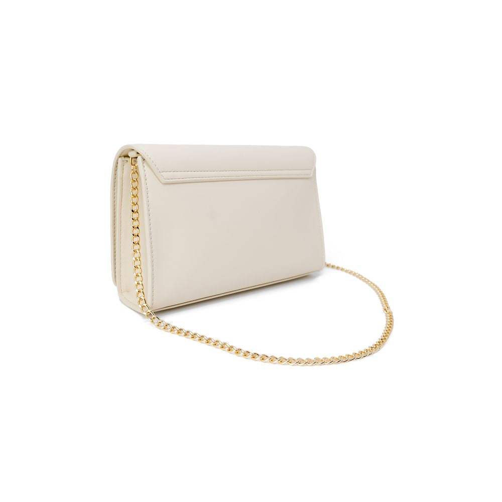 Beige Polyethylene Handbag