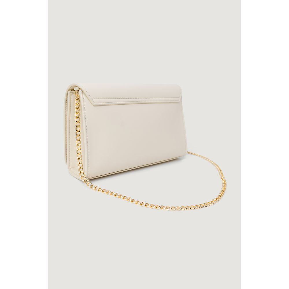 Beige Polyethylene Handbag