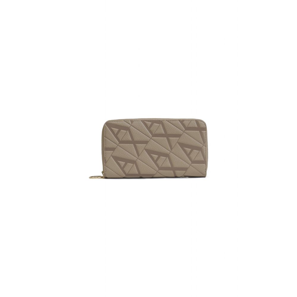 Beige Polyester Wallet