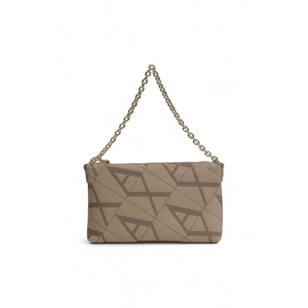 Beige Polyester Handbag