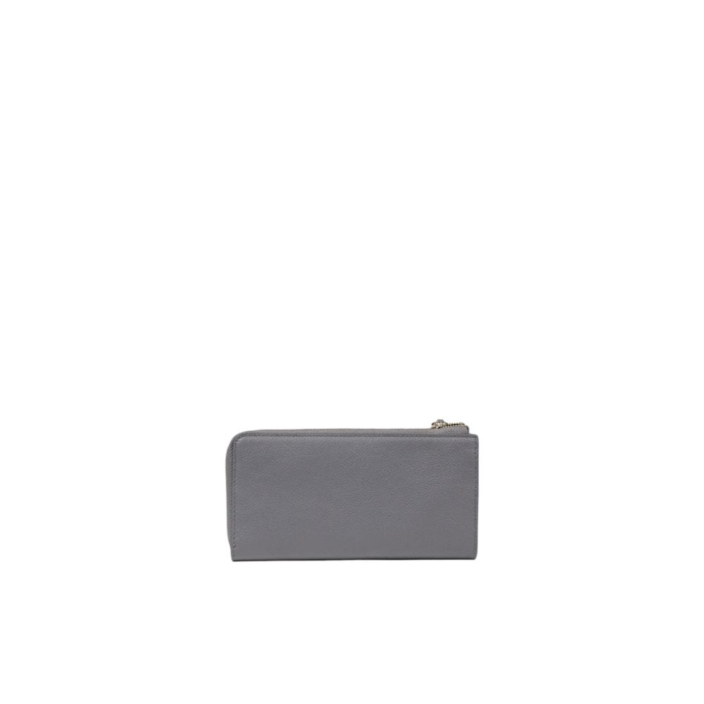 Gray Leather Wallet