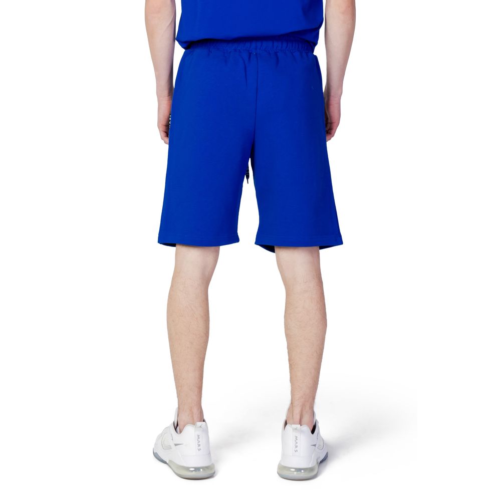 Blue Cotton Short