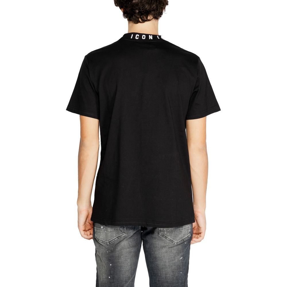 Black Cotton T-Shirt