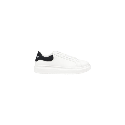 White Fabric Sneaker