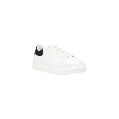 White Fabric Sneaker