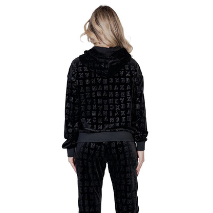 Black Polyester Hoody