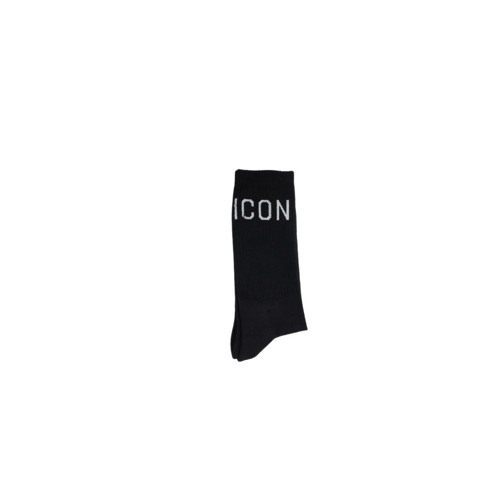 Black Cotton Sock