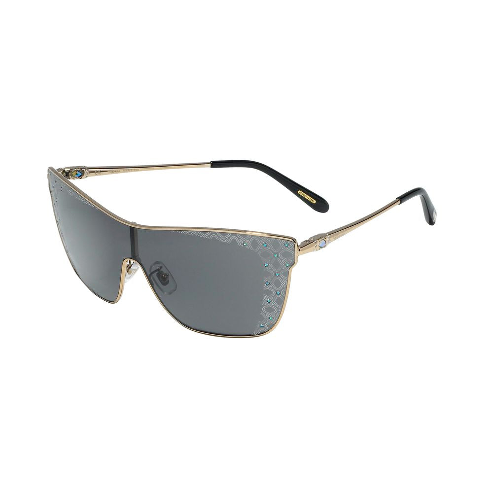 Brown Metal Sunglasses